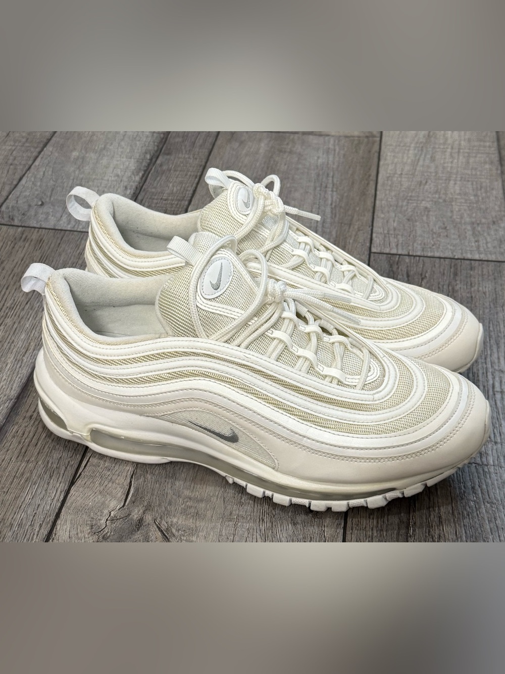 Nike Air Max 97 'Triple White / Wolf Grey'